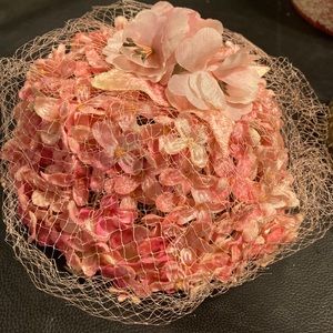 Beautiful vintage Pink hat